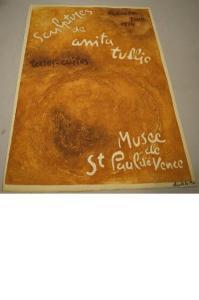 TULLIO Anita 1935-2014,Affiche lithographiée d'exposition au Musée de Sai,Rossini FR 2018-02-08