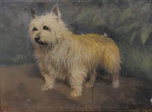 TULLOCH Maurice 1894-1974,"Liz", Study of a Terrier,John Nicholson GB 2019-12-18