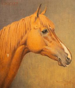TULLOCH Maurice 1894-1974,Portrait of a Horse's Head,1965,Simon Chorley Art & Antiques GB 2023-07-25