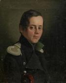 TULOV FEDOR 1792-1855,Portrait of a Young Officer,1841,MacDougall's GB 2013-11-27