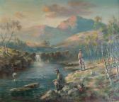 TUNNARD John Charles 1875,The Devil's Leap, River Conish, Perthshire,Halls GB 2019-11-06