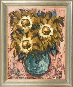 TUR Josep 1931,Flowers in a blue vase,Eldred's US 2018-01-19