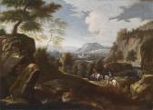 TURIN SCHOOL,Horseman in a hilly landscape,Palais Dorotheum AT 2011-04-13