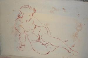 turkiewicz zygmunt 1913-1973,female figure and other scenes,Lawrences of Bletchingley GB 2019-01-29