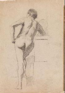TURLETTI Celestino 1845-1904,Nudo maschile,Sant'Agostino IT 2013-02-15