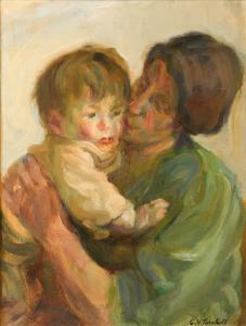 TURNBULL Grace Hill 1880-1976,MOTHER AND CHILD,Potomack US 2022-01-28