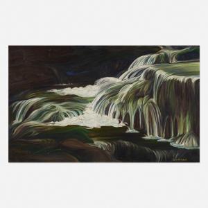 TURNBULL Grace Hill 1880-1976,Waterfall,Rago Arts and Auction Center US 2021-11-11