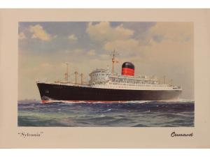 TURNER Charles Eddowes 1883-1965,Cunard "Sylvania",Onslows GB 2020-11-26