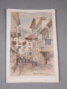TURNER Charles Eddowes 1883-1965,Rua dos Murcas Funchal,Jones and Jacob GB 2022-07-13