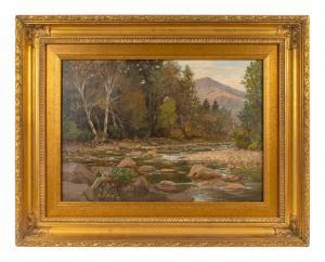 TURNER Charles Henry,Thorn Mountain from Ellis River, White Mountains, ,1902,Hindman 2021-05-25