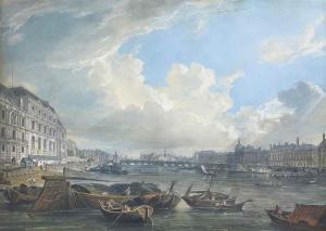 TURNER DE LONDE William 1767-1826,The Seine,Christie's GB 2016-12-07