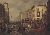 TURNER DE LONDE William 1767-1826,The Strand from the corner of Duncannon Street, L,1849,Christie's 2015-10-06