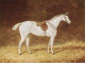 TURNER DE WALTHAMSTOW William 1763-1787,A saddled grey hunter in a stable; and A saddled,Christie's 2003-06-12