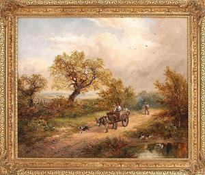 TURNER George 1843-1910,Country road,1865,Eldred's US 2014-11-05