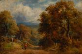 TURNER George 1843-1910,Near Idridghay Derbyshire,1899,Bamfords Auctioneers and Valuers 2020-12-02