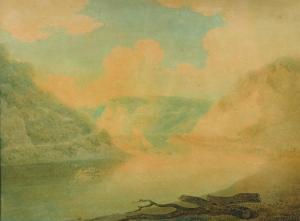 TURNER J 1880,A Mountainous River Landscape,John Nicholson GB 2016-09-07