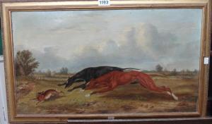 TURNER J 1880,Hare coursing,Bellmans Fine Art Auctioneers GB 2018-02-03