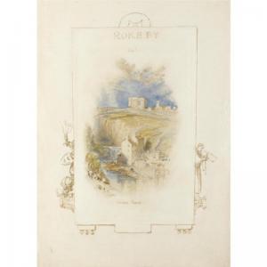 TURNER Joseph Mallord William 1775-1851,BOWES TOWER, YORKSHIRE,Sotheby's GB 2007-11-22