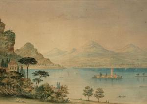TURNER Joseph Mallord William 1775-1851,Lago di Maggiore,1843,Weschler's US 2010-12-04