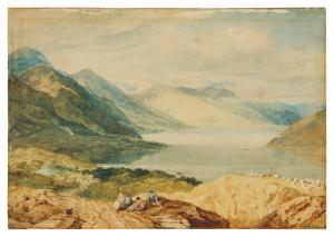 TURNER Joseph Mallord William 1775-1851,Loch Lomond, West Scotland,Sotheby's GB 2024-01-31