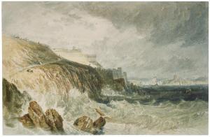 TURNER Joseph Mallord William 1775-1851,Plymouth Citadel, a gale,Christie's GB 2024-02-01