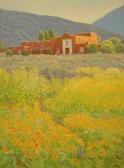 TURNER Leona Marie 1929-2004,Taos Mission,Altermann Gallery US 2007-09-29