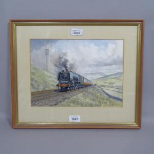 TURNER Mike A 1900,steam locomotive Royal Scot,1992,Burstow and Hewett GB 2022-11-03