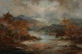 TURNER Prudence 1930-2007,'The Watering Place', mountain and river landscape,Morphets GB 2017-03-02