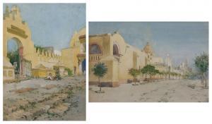 TURNER Ross Sterling 1847-1915,Cuernavaca, Mexico,1899,Barridoff Auctions US 2022-08-20