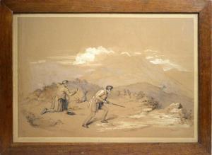 TURNER W.H.M. 1849-1887,The Stagg Hunt,19th Century,Anderson & Garland GB 2022-07-20