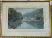 TURNER W.Lewis 1900-1900,Old Mill Creek, River Dart,Bellmans Fine Art Auctioneers GB 2012-08-01