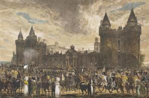 TURNER William 1877-1969,the arrival of His Most Gracious Majesty George IV,Mallams GB 2018-01-31