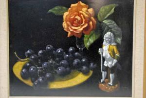 TUSON ROBERT,Still Life of Grapes & Rose,Silverwoods GB 2019-04-10