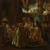 TUXEN Laurits 1853-1927,The coronation of King Edward VII,1902,Bruun Rasmussen DK 2015-04-20