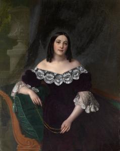 TYRANOV Aleksei Vasilevich 1808-1859,Portrait of an Unknown Woman,MacDougall's GB 2011-12-01