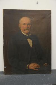 UBAGHS Jean 1852-1937,Portrait d'homme,Rops BE 2022-02-12