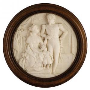 UBAUDI PHILIPPE,Napoleone III con la moglie ed il figlio Eugenio,Wannenes Art Auctions 2017-11-14