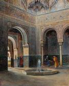 Ubeda Francisco Muros 1836-1917,Alhambra Motif,Palais Dorotheum AT 2017-09-13