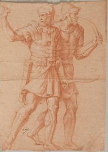 UBELESQUI Alexandre 1649-1718,Deux archers romains,Millon & Associés FR 2019-03-28