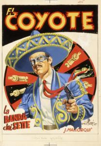 UBERTI Emilio,El Coyote – La banda dei sette,1955,Urania Casa d'Aste IT 2021-05-29