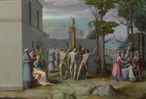 UBERTINI Francesco 1494-1557,THE FLAGELLATION,Sotheby's GB 2017-01-25