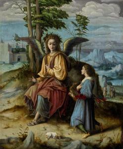 UBERTINI Francesco 1494-1557,Tobias and the Angel,Sotheby's GB 2020-12-10