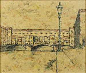 UCHIDA Jofu 1921,Ponte Vecchio,Susanin's US 2016-01-16