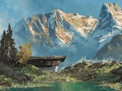 UERPMANN Herbert 1911-1996,Mountain Landscape,Auctionata DE 2016-04-08