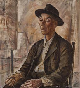 UHTHOFF Ina D.D 1889-1971,Chinese Man,Heffel CA 2023-09-28