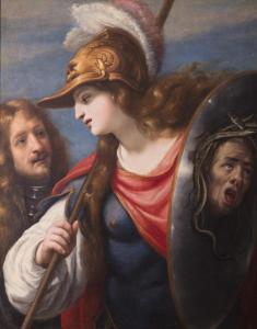 ULIVELLI Cosimo 1625-1704,Minerva con il ritratto di Don Lorenzo De Medi,Capitolium Art Casa d'Aste 2018-06-13