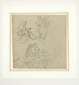 ULIVELLI Cosimo 1625-1704,Studio di figure sacre,Pirone Casa d'Aste IT 2023-05-04