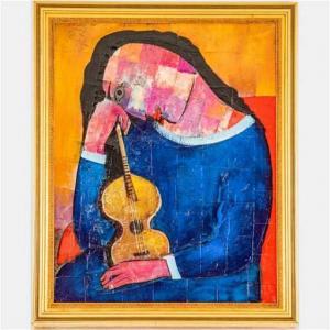 ULLOA Alberto 1950-2011,La Musica Dormiba,1996,Gray's Auctioneers US 2022-06-29