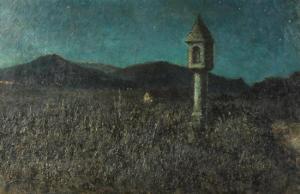 ULREICH Fritzi 1865-1936,FIELDS AND HILLS UNDER NOCTURAL SKY,Sloans & Kenyon US 2013-06-14