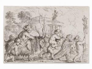 UMBACH Jonas 1624-1693,The Triumph of Bacchus,c.1660,Auctionata DE 2017-01-16